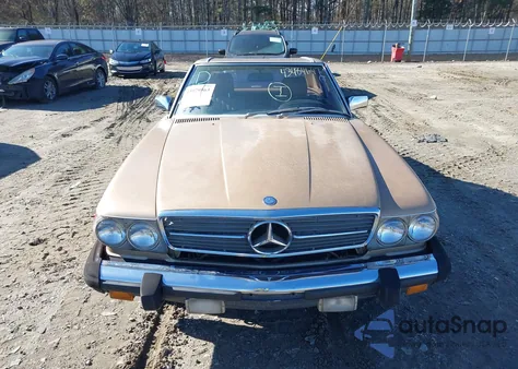 1984 Mercedes-Benz 380 Sl z USA, uszkodzony, nr VIN WDBBA45AXEA012235